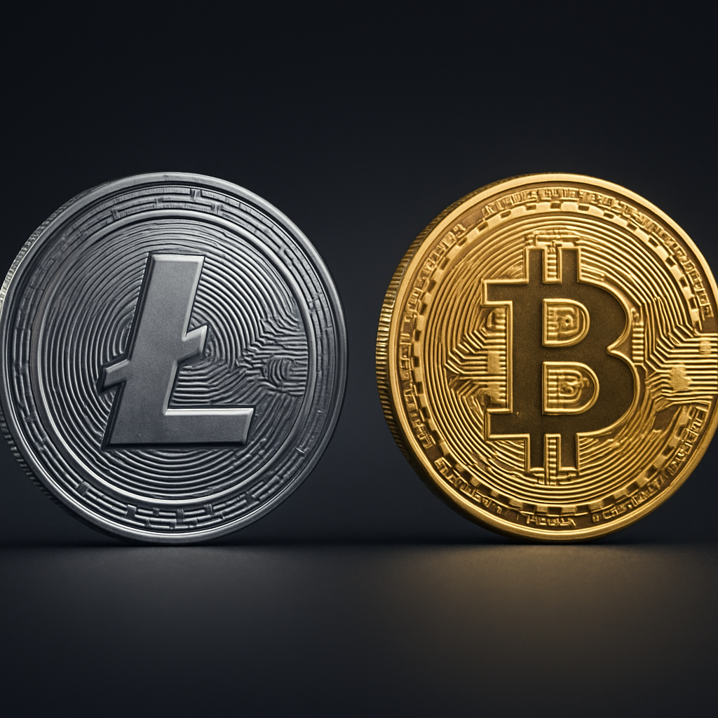 Litecoin i Bitcoin usporedba - digitalno srebro i zlato