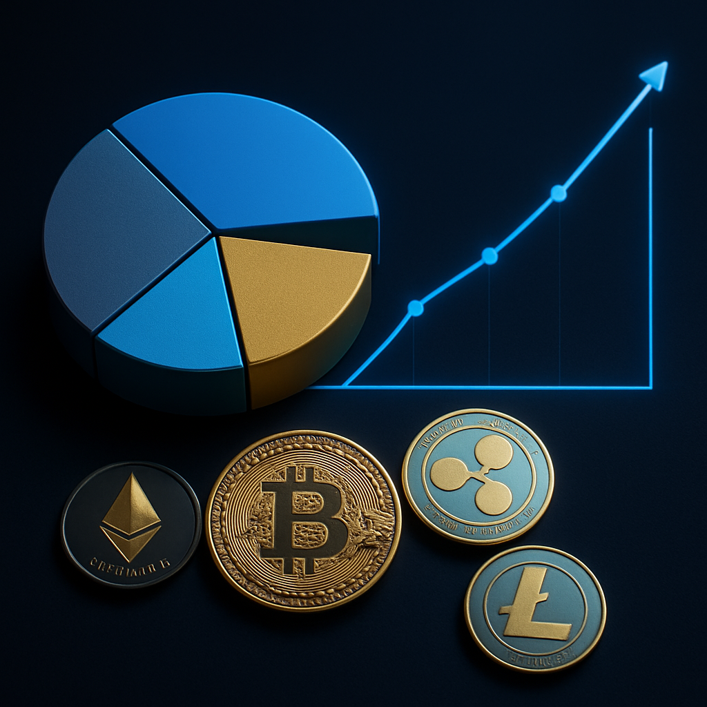 Diversificirani kripto portfolio za ulaganje